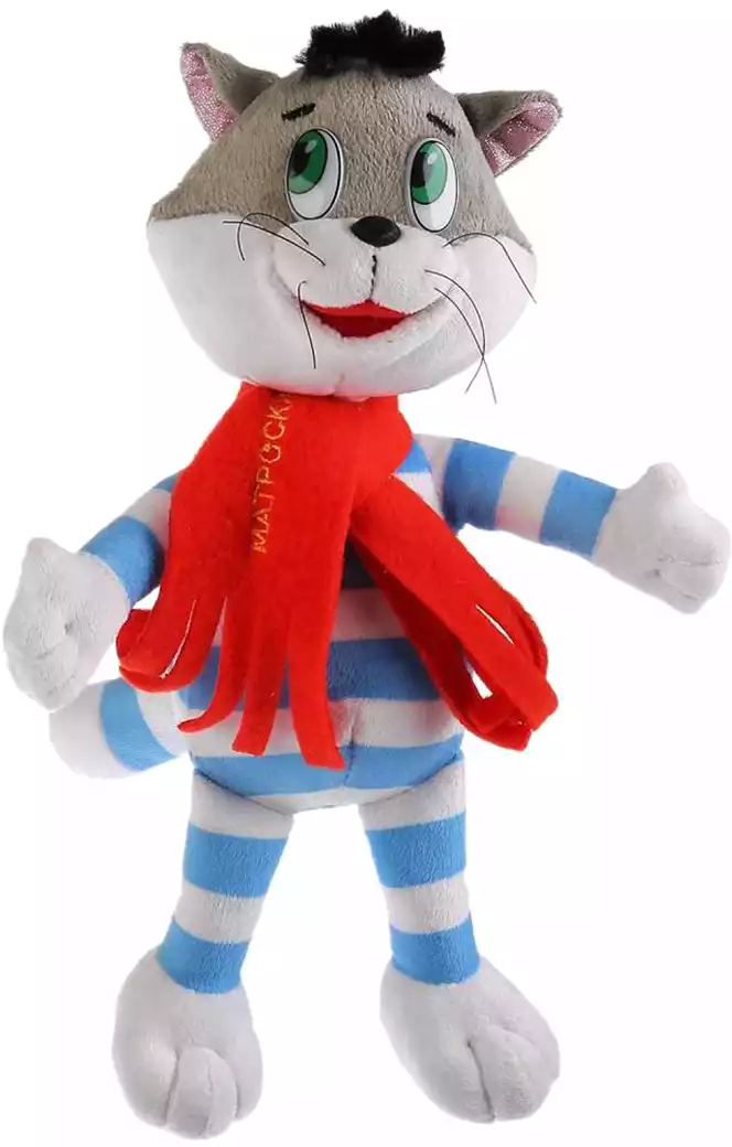 Мягкая игрушка Кот Матроскин музыкальная 18 см V62523-18