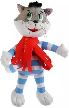 Мягкая игрушка Кот Матроскин музыкальная 18 см V62523-18