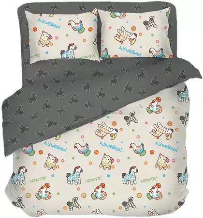 Комплект постельного белья Uniqcute (поплин)