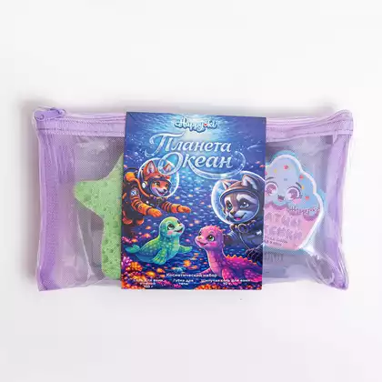 Игра в ванной Набор Happyki Планета океан 190г 18139